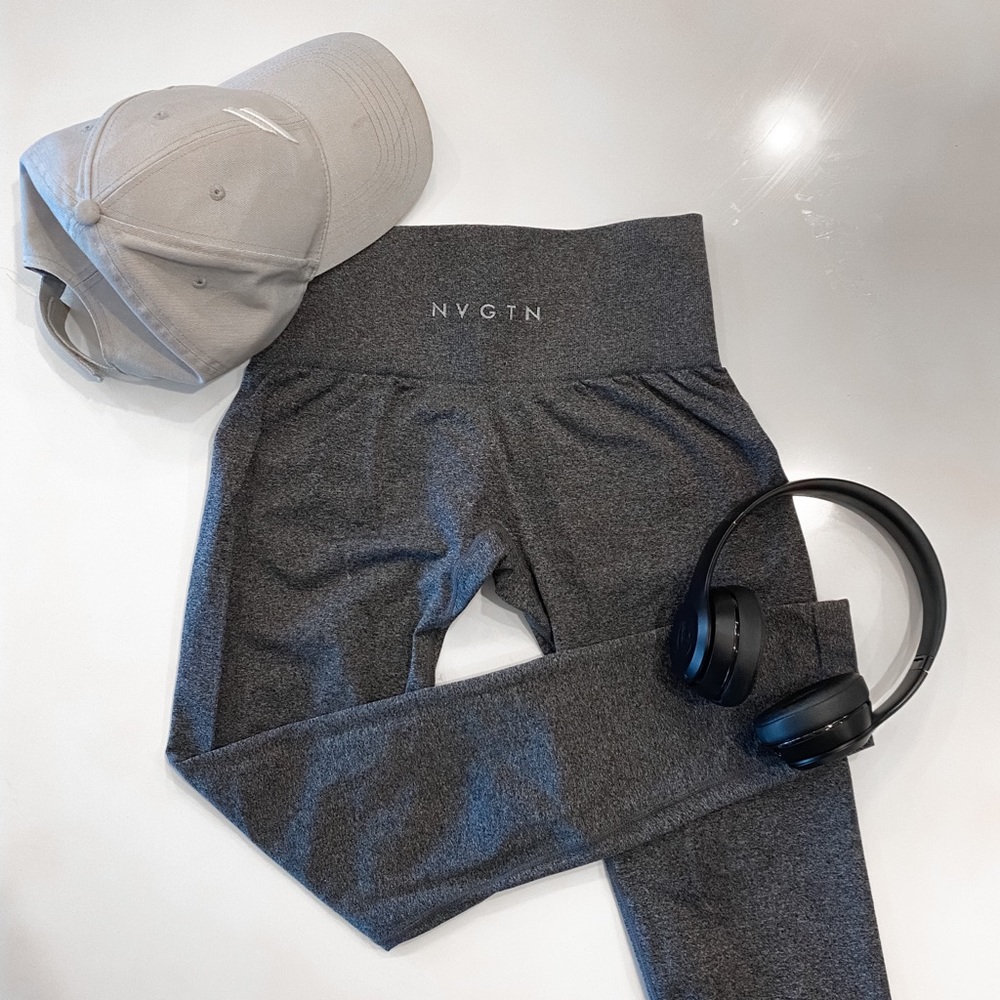 NVGTN Speckled Black Seamless Leggings